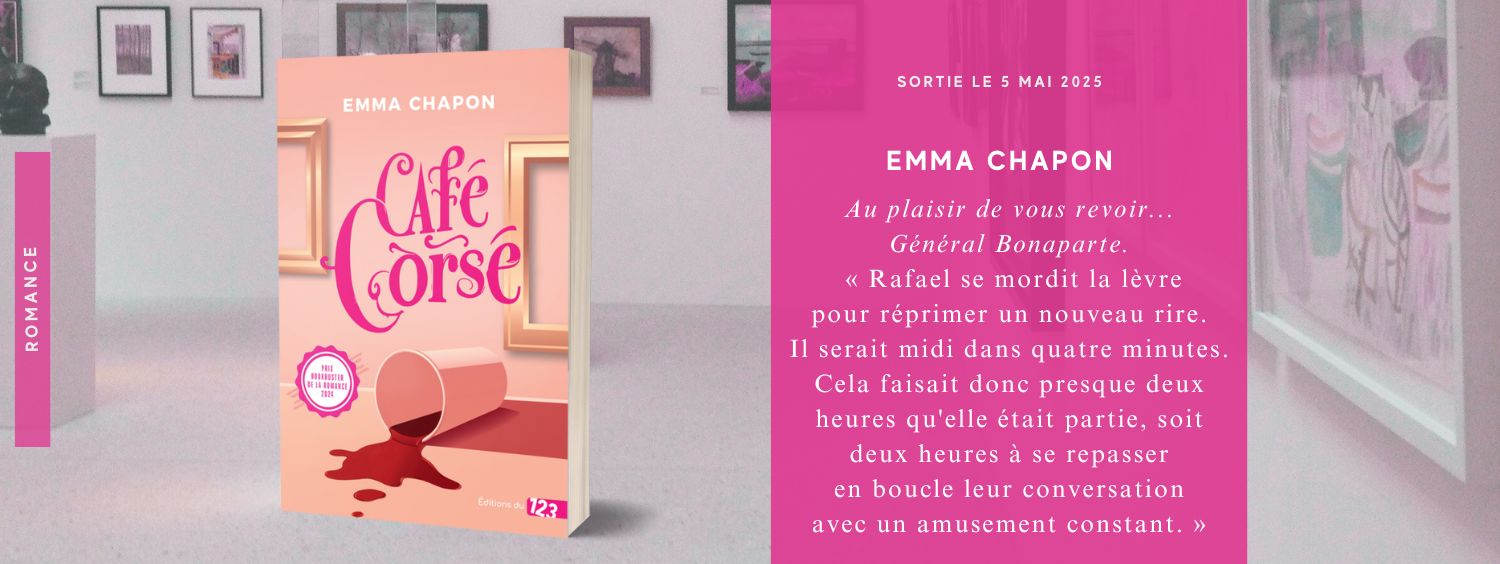 Café Corsé d'Emma Chapon - Romance - Prix Bookbuster 2024